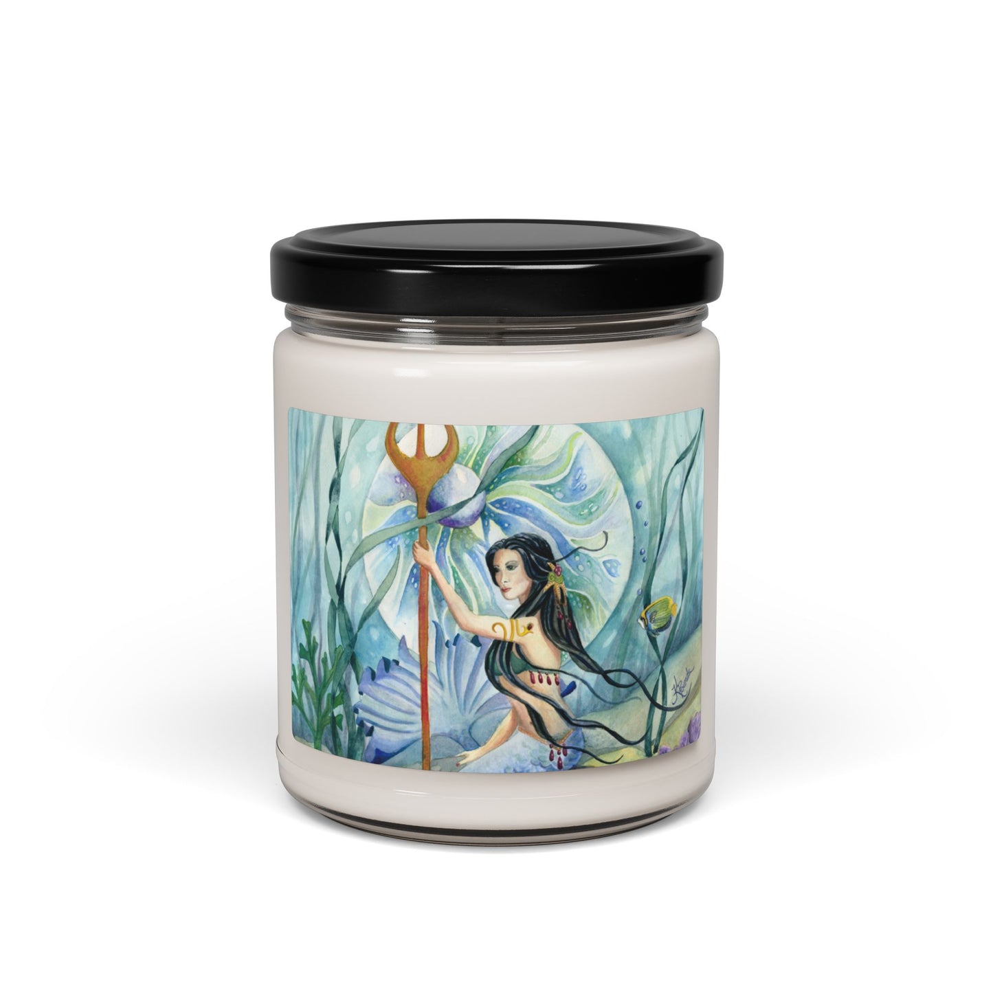 Mermaid Queen Scented Soy Candle, 9oz