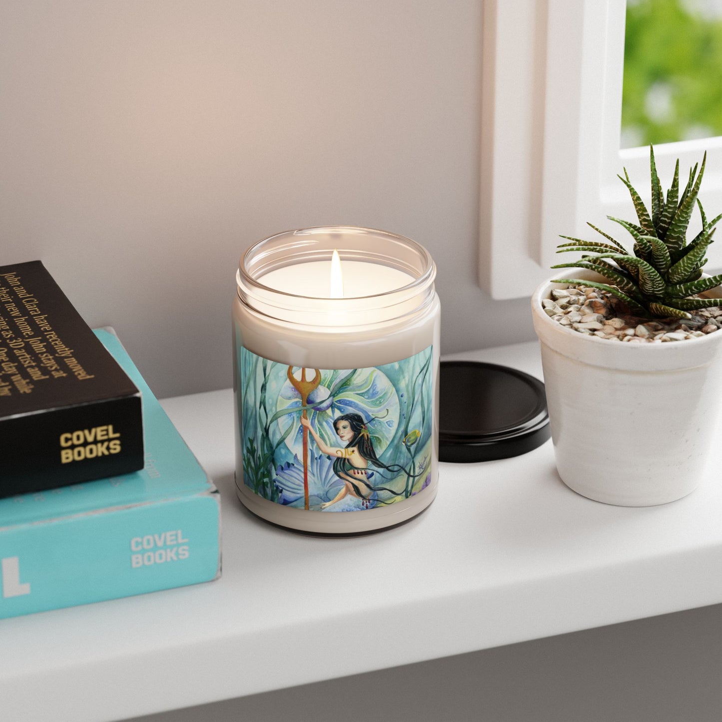 Mermaid Queen Scented Soy Candle, 9oz